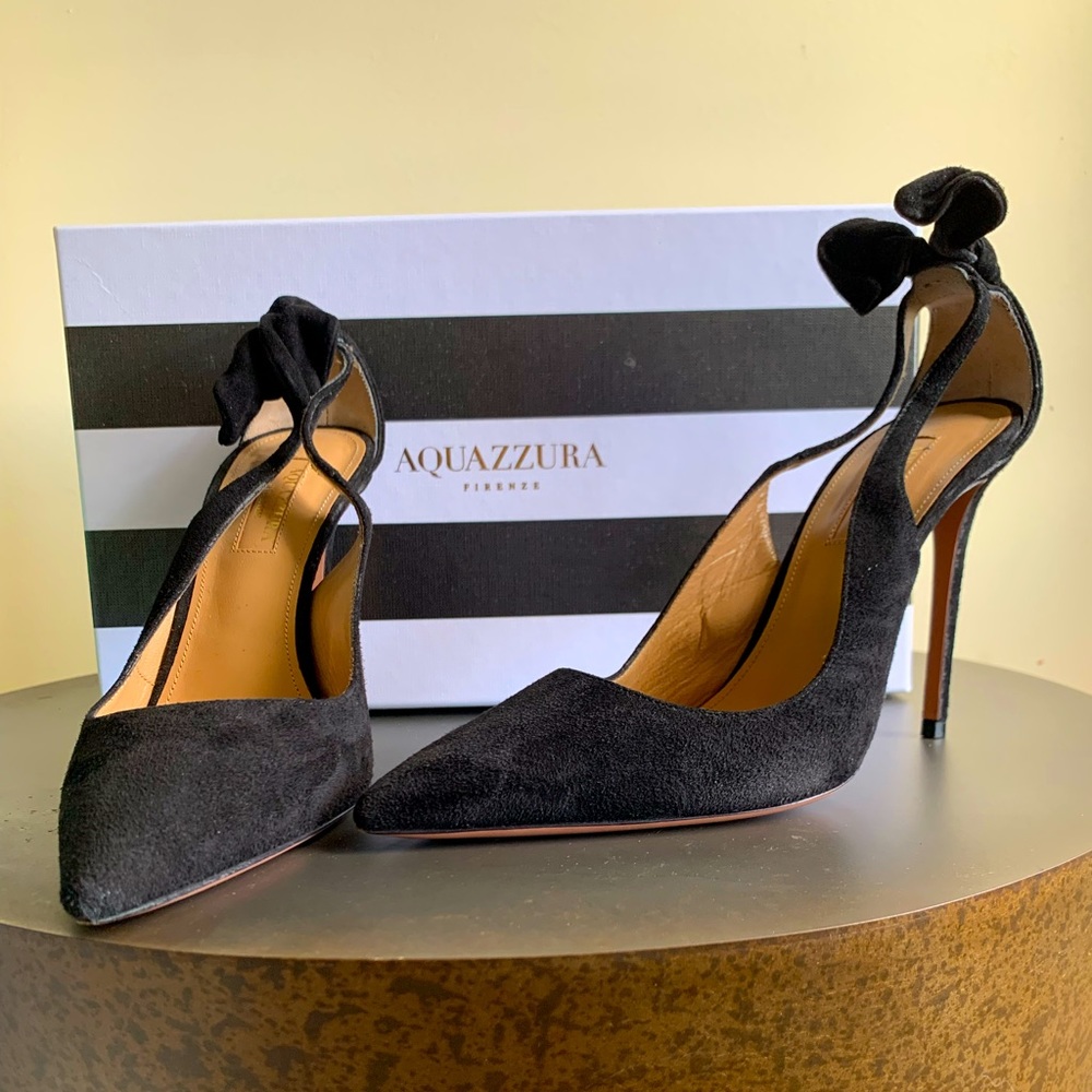 AS SEEN ON MEGHAN MARKLE: Aquazzura Deneuve Pump